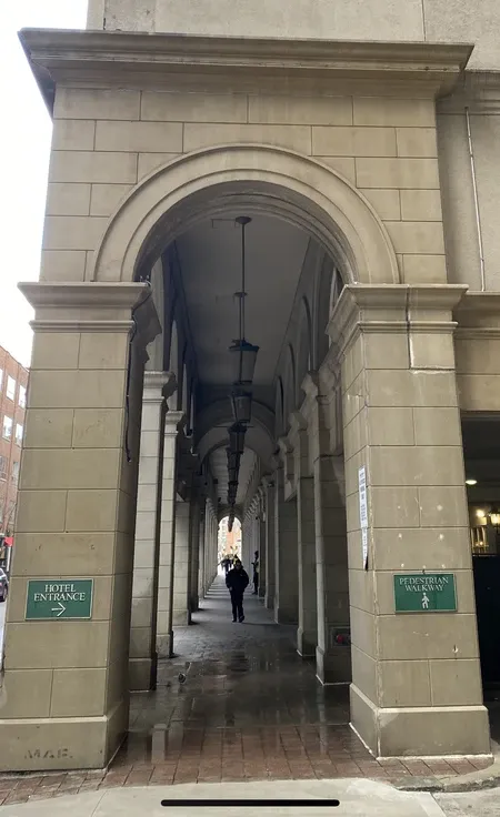 Restored stone walkway after exterior cleaning in Ontario