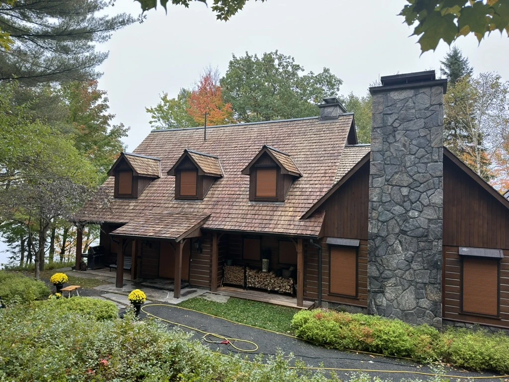 Brite Surface Cleaning branded truck and trailer in Ontario